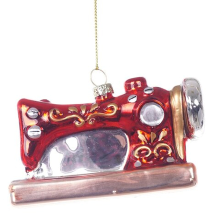 GAEM Украшение новогоднее "Швейная машинка", L10 W3,5 H6,5 см