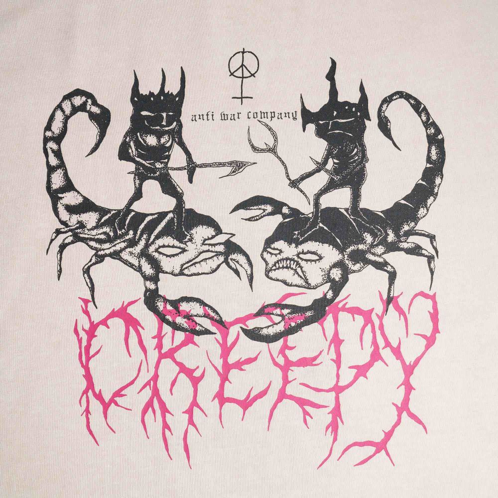 Футболка Creepy Clothing Скорпионсы Натурал