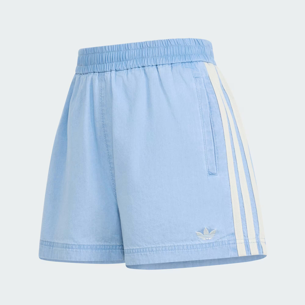 ШОРТЫ ADIDAS ORIGINALS ЛЕТНИЙ СИЯЮЩИЙ ДЕНИМ - ADIDAS