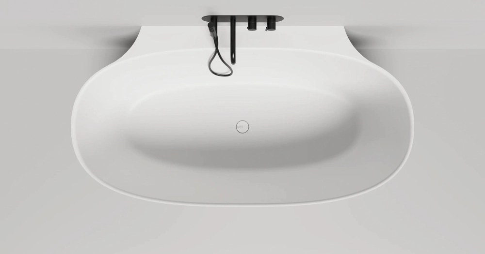 Ванна ALDA WALL 170 матовая покраска по RAL полностью