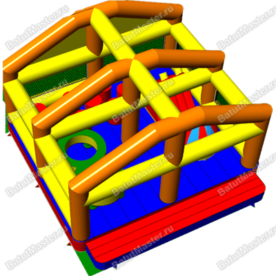 Батут "Спорткомплекс" с тентом 8*8*5 м