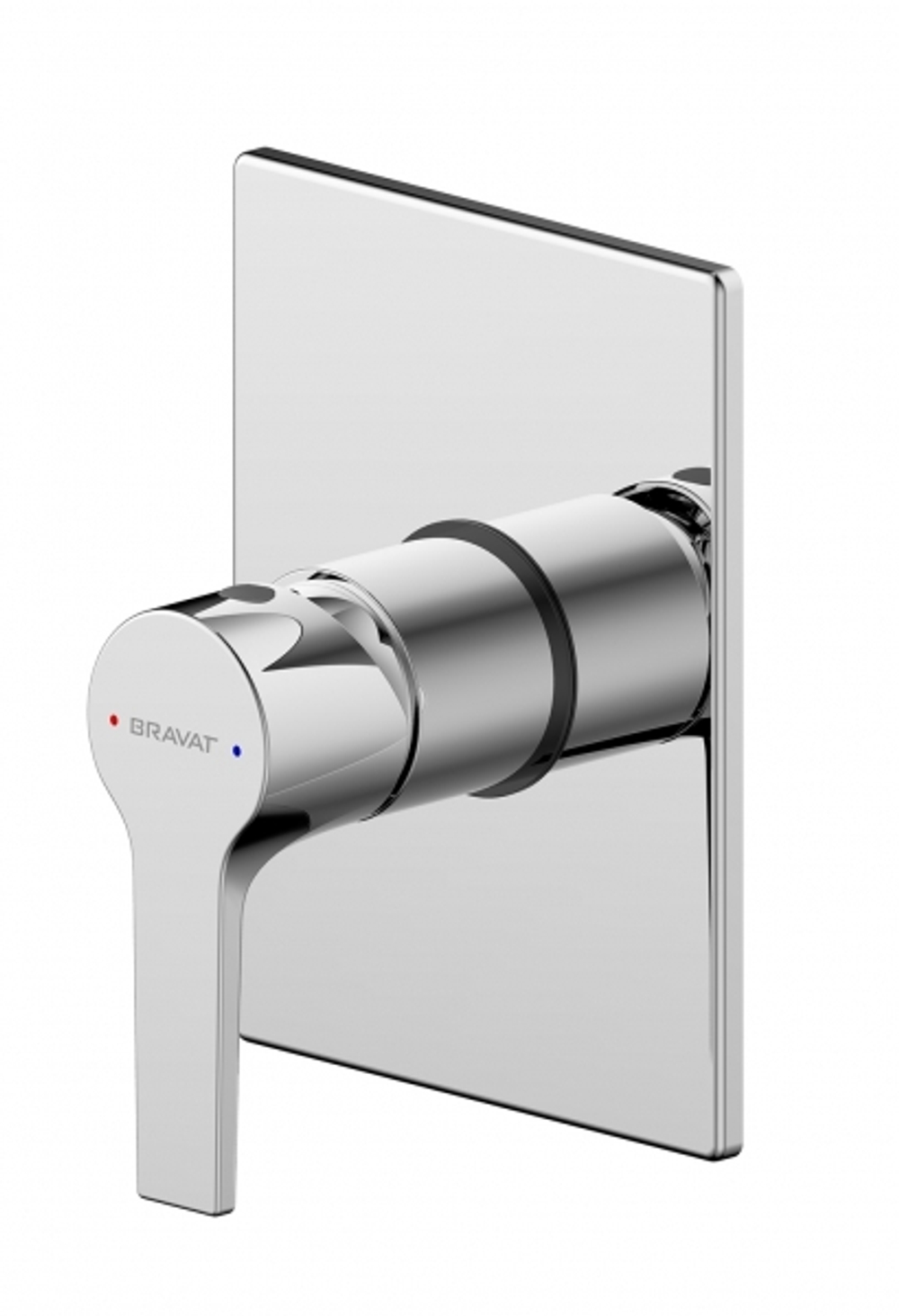 Смеситель встраиваемый в стену Bravat  Prolate (1-функц)