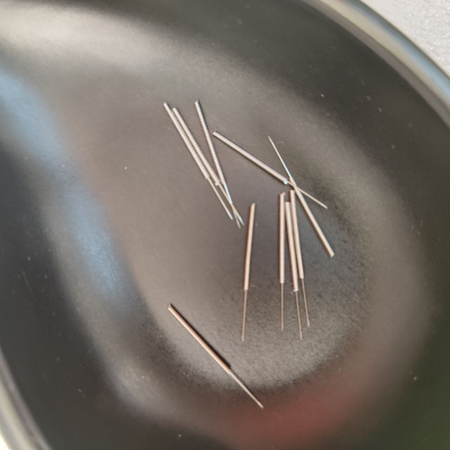 Иглы Су Джок. Ручка из нержавеющей стали 10 шт.