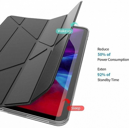 Чехол Tablet Case для Apple iPad Pro 12.9" (2018/2020/2021) черный, Borasco
