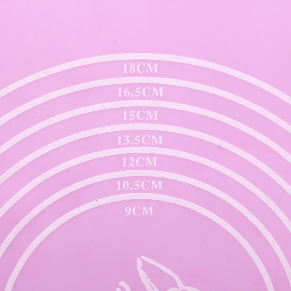 Коврик силиконовый для раскатки теста 38*28 см