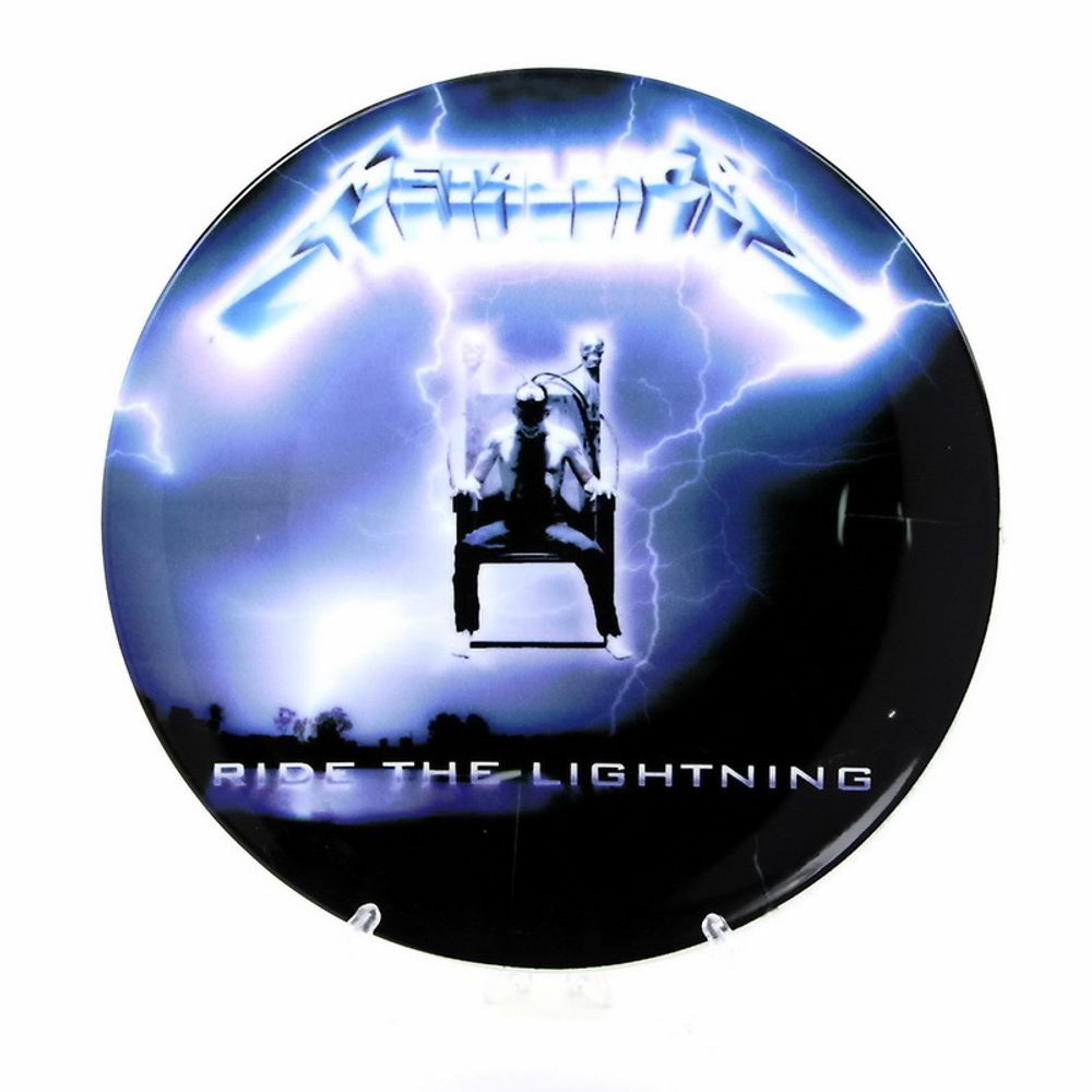 Тарелка Metallica ( Ride The Lightning )