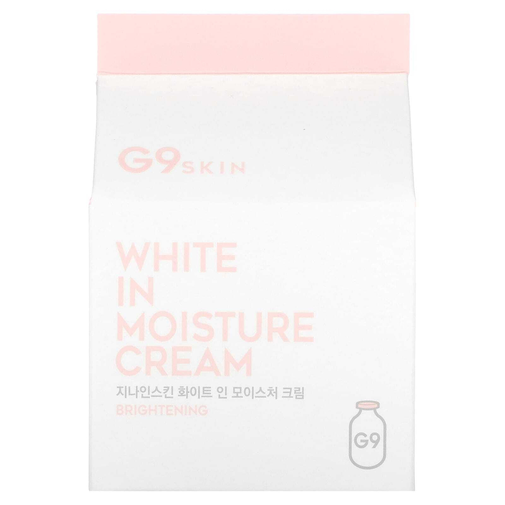 G9skin, Увлажняющий крем White In Moisture, осветляющий, 100 г