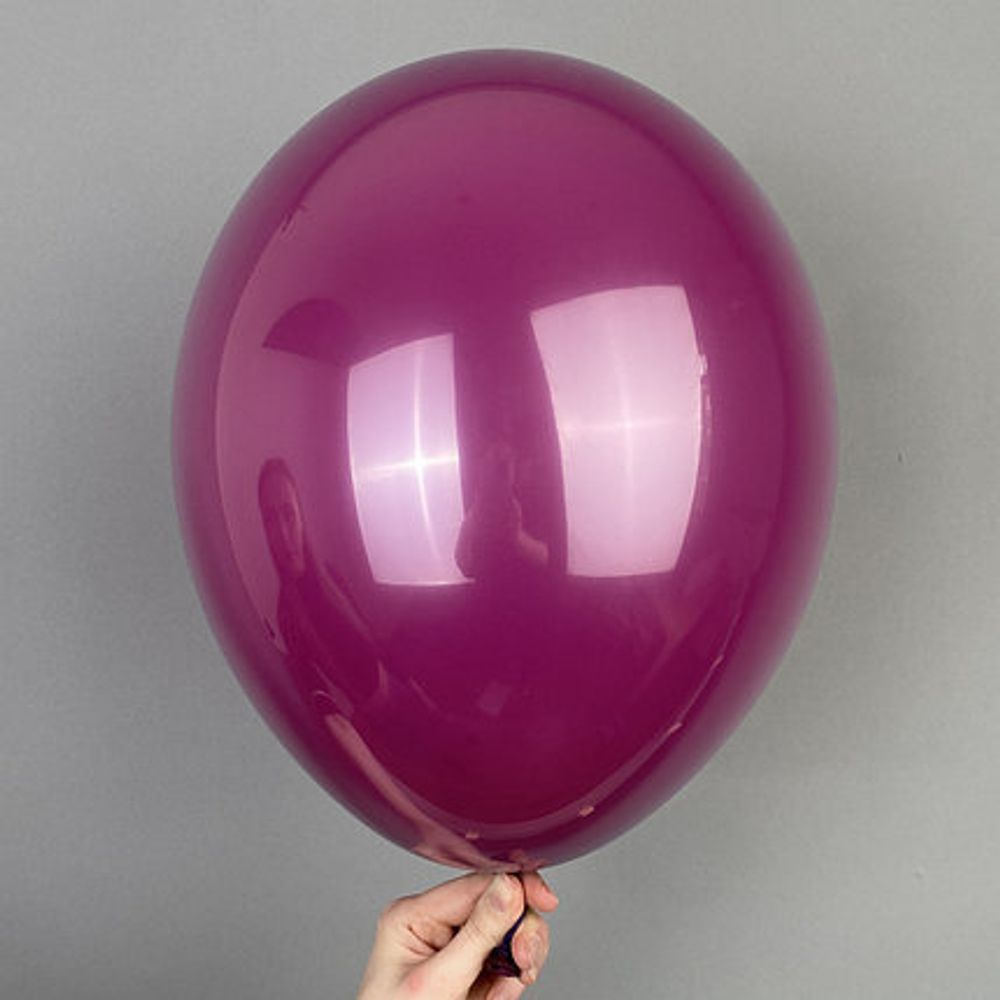 Шар 12" BELBAL-ББ дабл стафф виноградный (441 в 043) зеркальный  (БГ-17) 