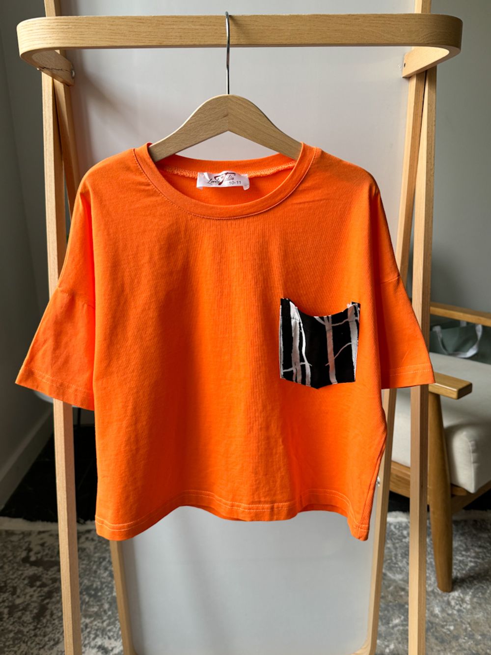 Хлопковая футболка Lacky Talin, 140-146