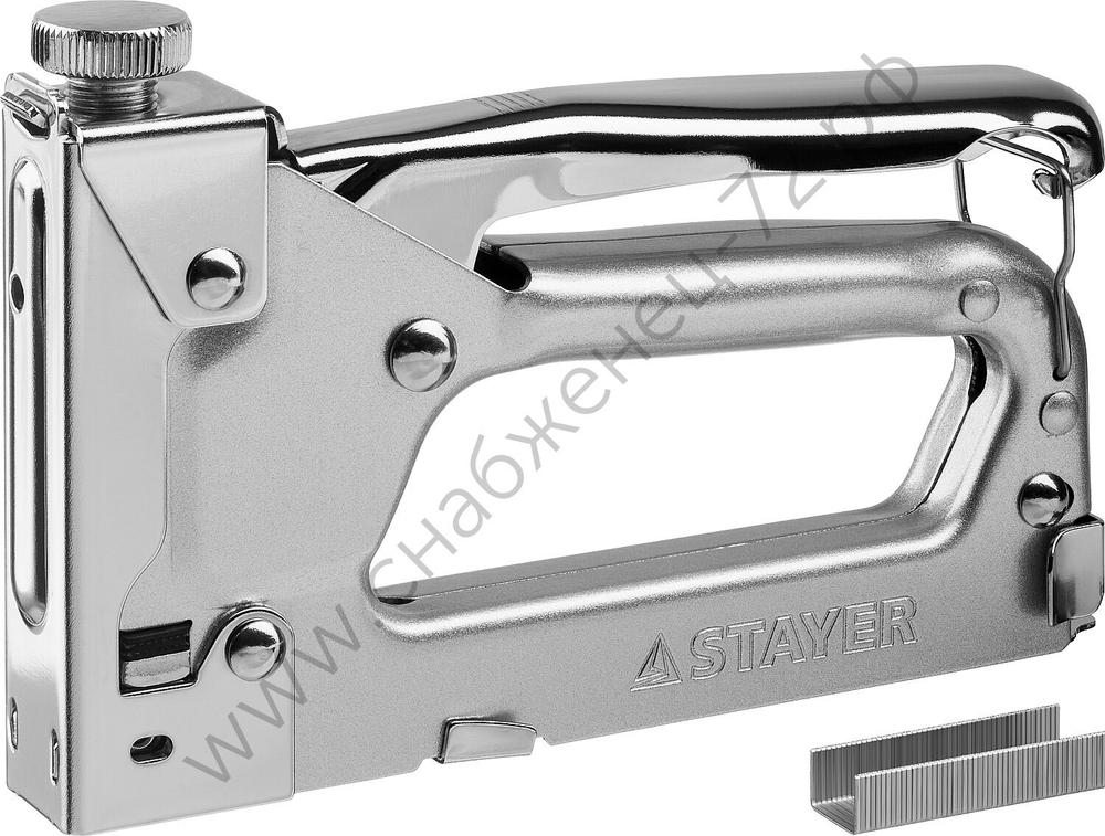 STAYER Pro-53 тип 53 (A/10/JT21) 23GA, (4 - 14 мм), усиленный степлер для скоб (3150_z01)