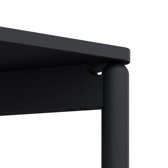 Стол обеденный saga, 75х120 см, темно-серый