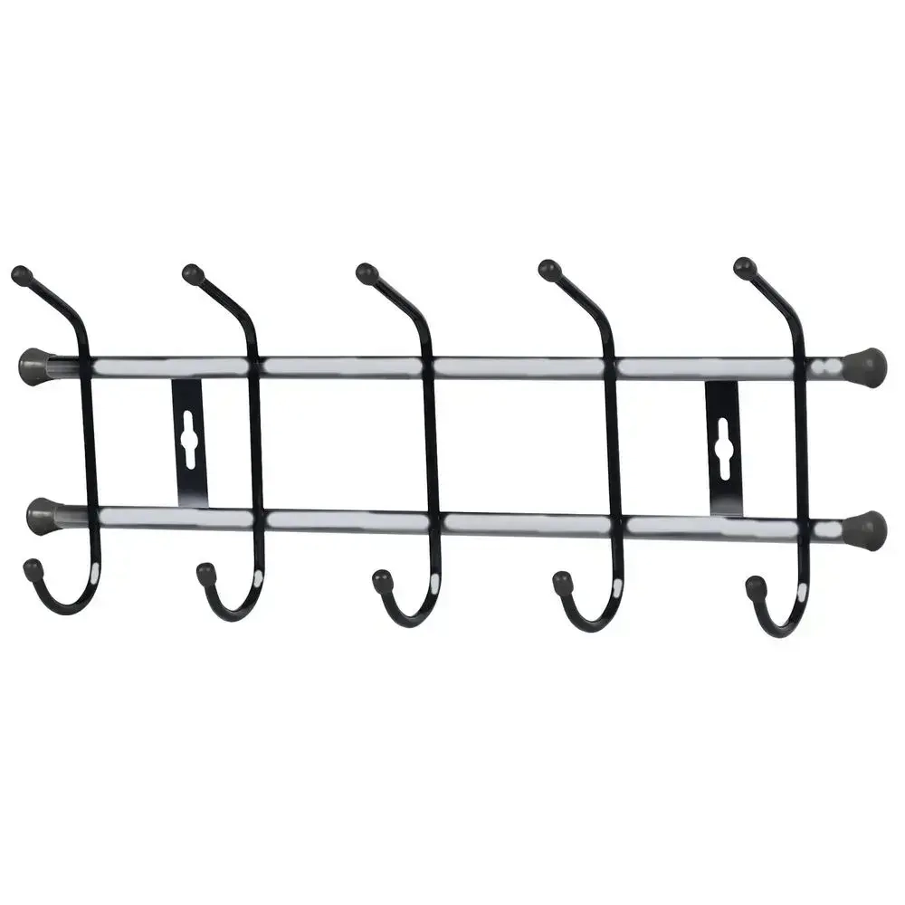 Вешалка настенная 5 крючков, 470, Матовый серый, ВН5/МС