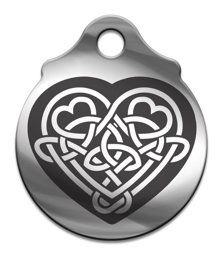 Амулет Кельтский № 19 Сердечные узы, медицинская сталь