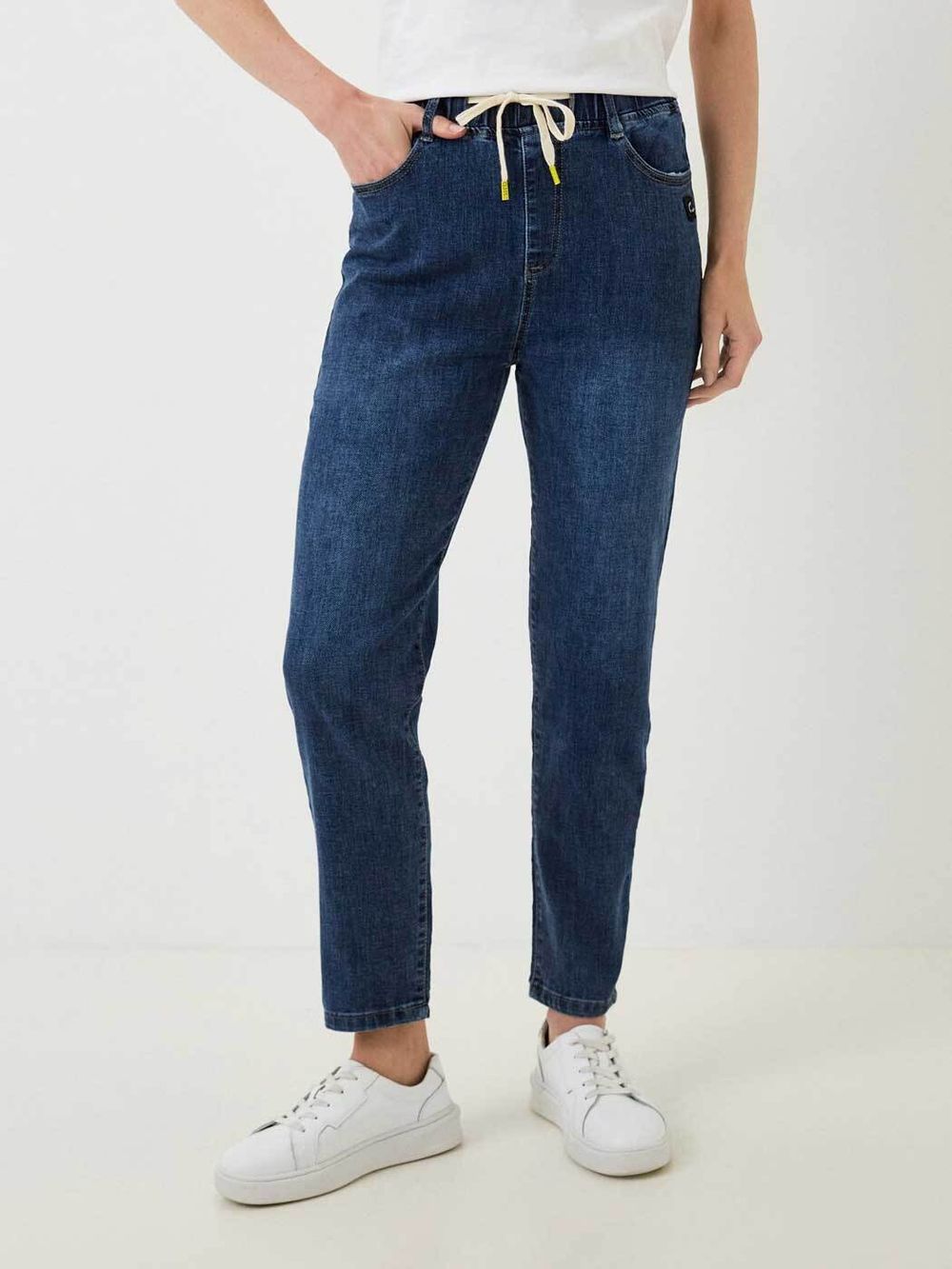 Джинсы на резинке больших размеров