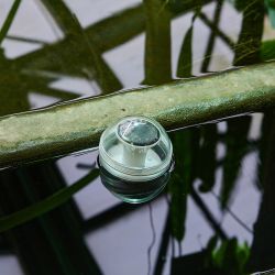 USL-S-824-PT100 POOL LIGHT Садовый светильник на солнечной батарее. Плавающий. 22 светодиода. RGB свет. Белый свет. Теплый белый свет. 1xАA Ni-Mh аккумулятор в-к. IP44. TM Uniel