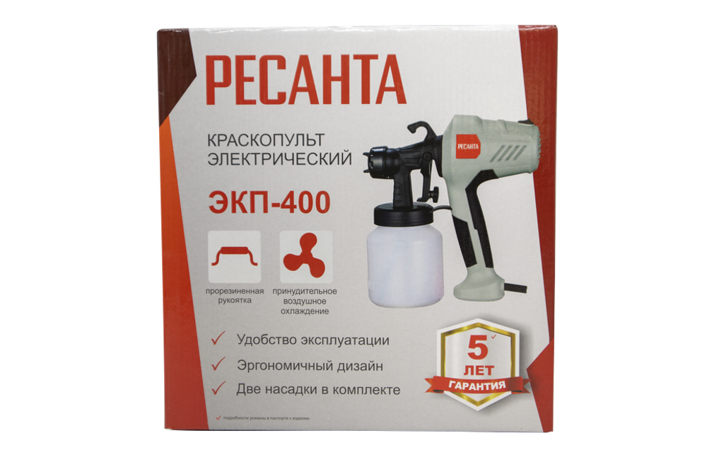 Краскопульт электрический Ресанта ЭКП-400