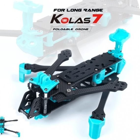 Axisflying KOLAS7&quot; - 7-дюймовый складной FPV / аналоговый 4,9-5G / дрон для дальнего действия / с GPS