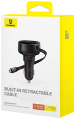 Зарядное устройство Baseus Enjoyment Pro C + C Cable 60W USB Type-C черный