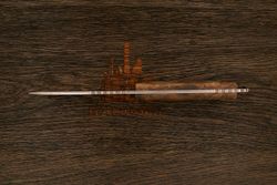 Нож туристический Kizlyar Supreme General X1, клинок 109мм, сталь AUS-8, рукоять орех