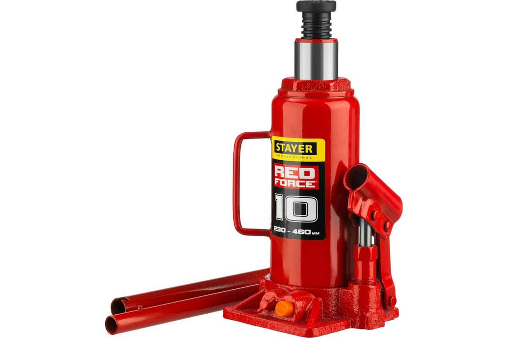 Гидравлический бутылочный кейс STAYER RED FORCE 10 т, 230-460 мм 43160-10 43160-10_z01