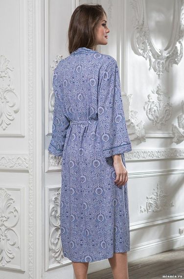 Женский длинный халат Mia-Amore LIA ЛИЯ 6439