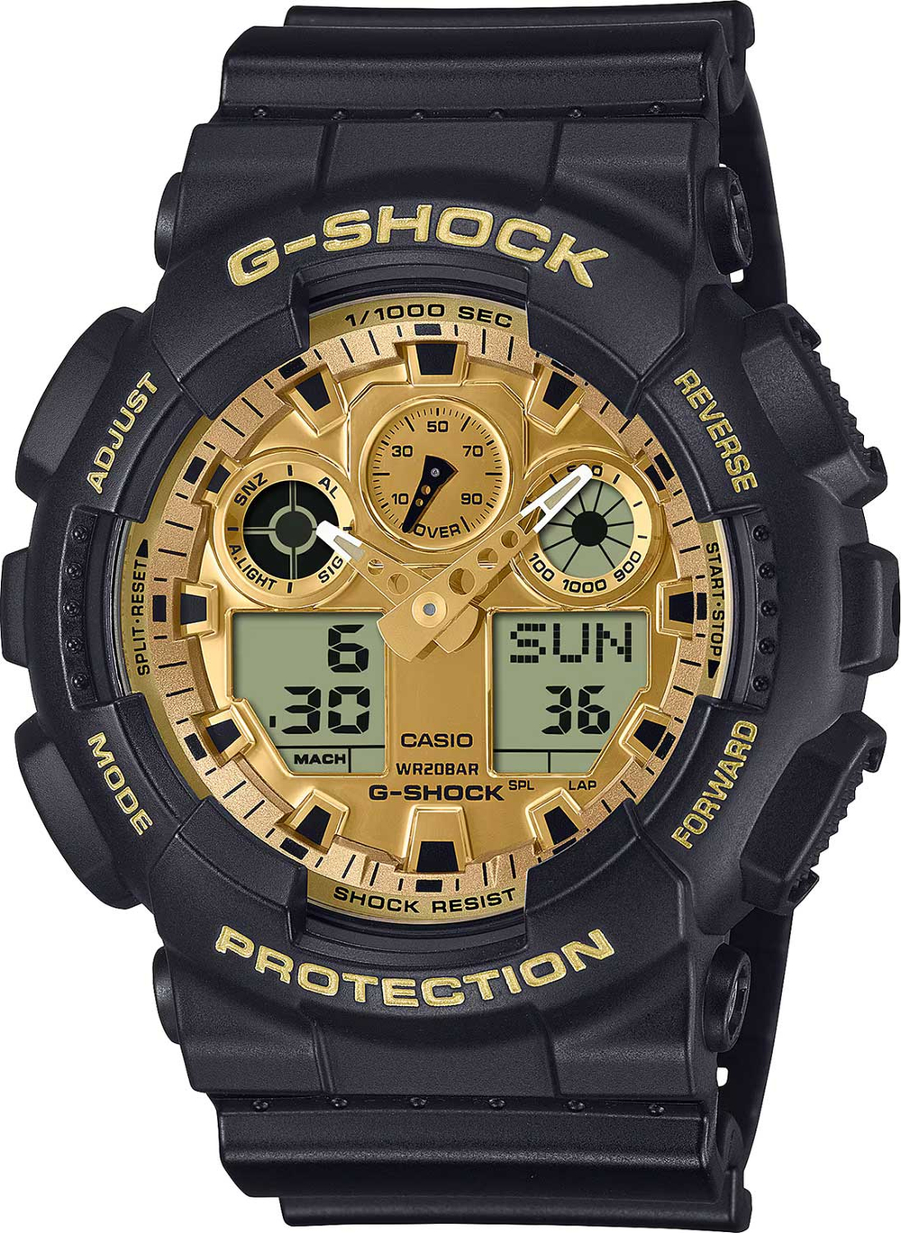 Часы Casio GA-100GGB-1A9