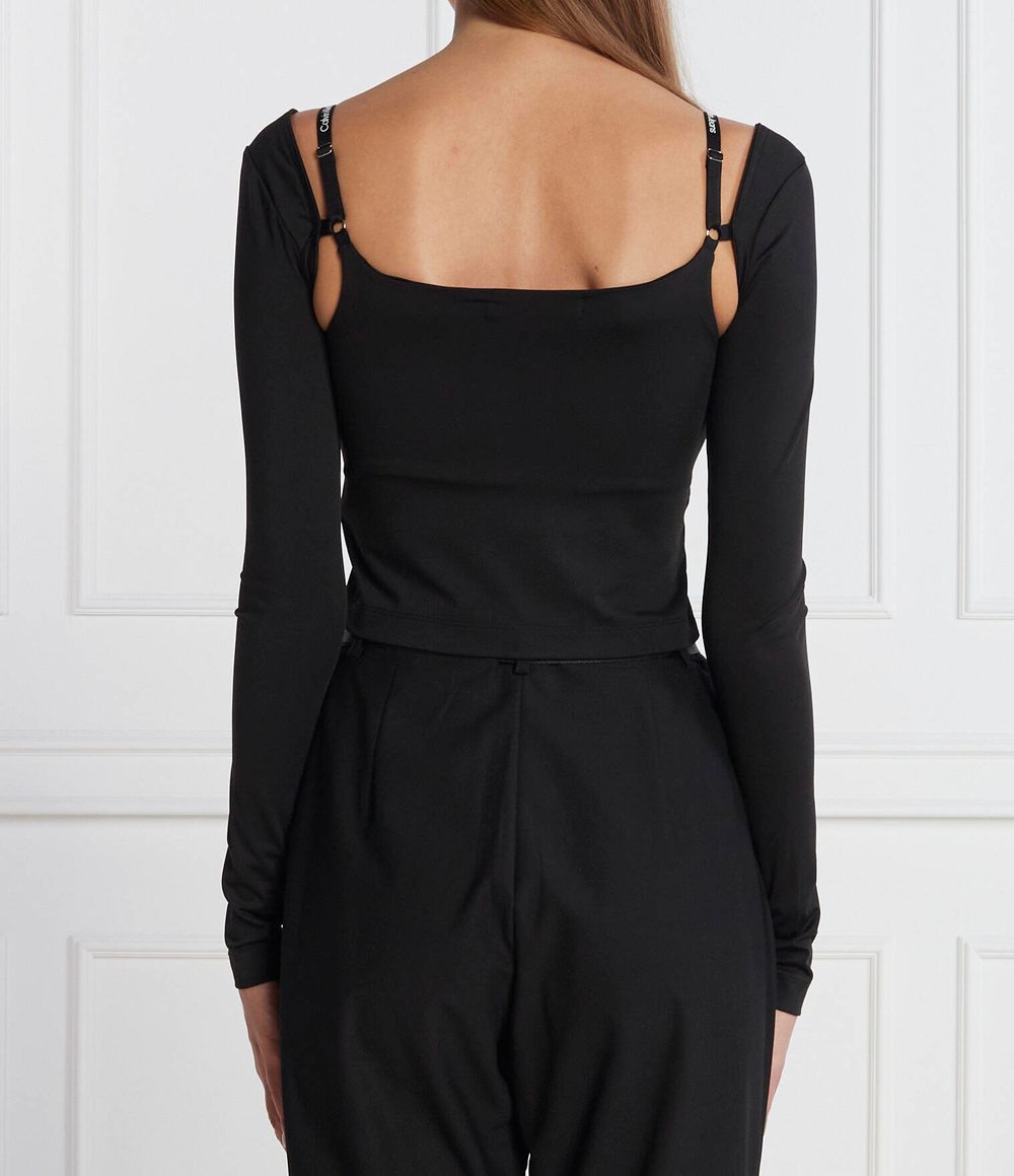 Блузка CALVIN KLEIN JEANS - черный(J20J222018)