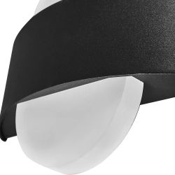 ULU-S33A-8W-4000K IP65 BLACK Светильник светодиодный уличный. Архитектурный накладной. Белый свет 4000K. Корпус черный. TM Uniel