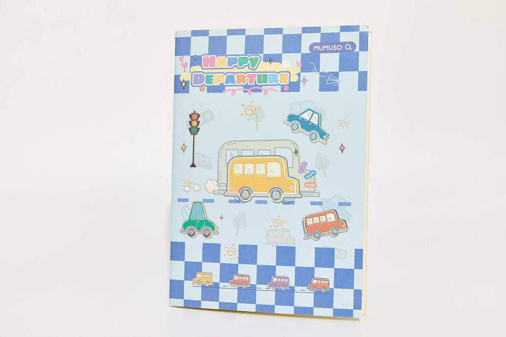 Mumuso Сшитый блокнот «Счастливый отъезд»