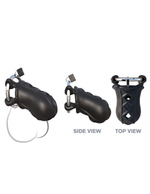 Замок верности Extreme Silicone Cock Blocker (Цвет: черный)