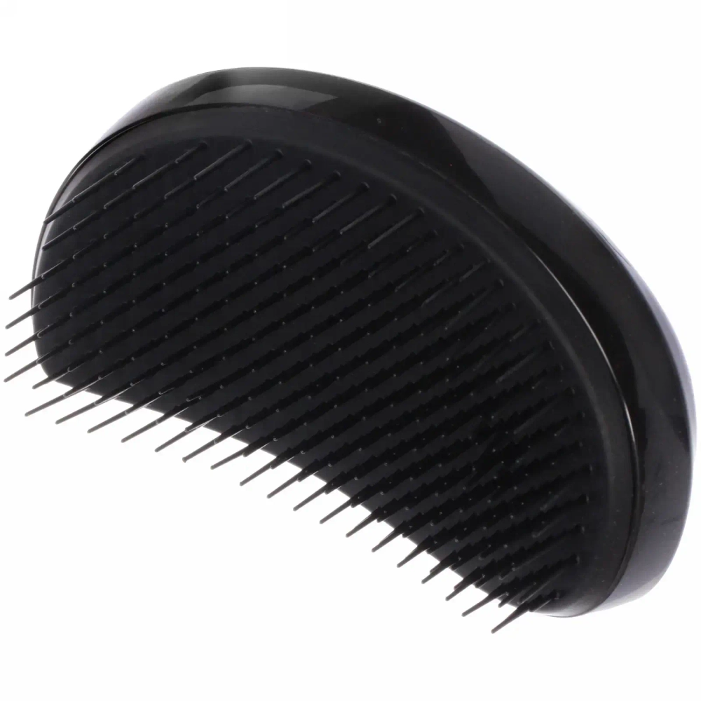 Расческа массажная компактная «Mila Mi», цвет черный, 7*12см