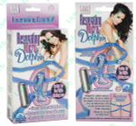 Клиторальный вибростимулятор - микро дельфин на ремнях