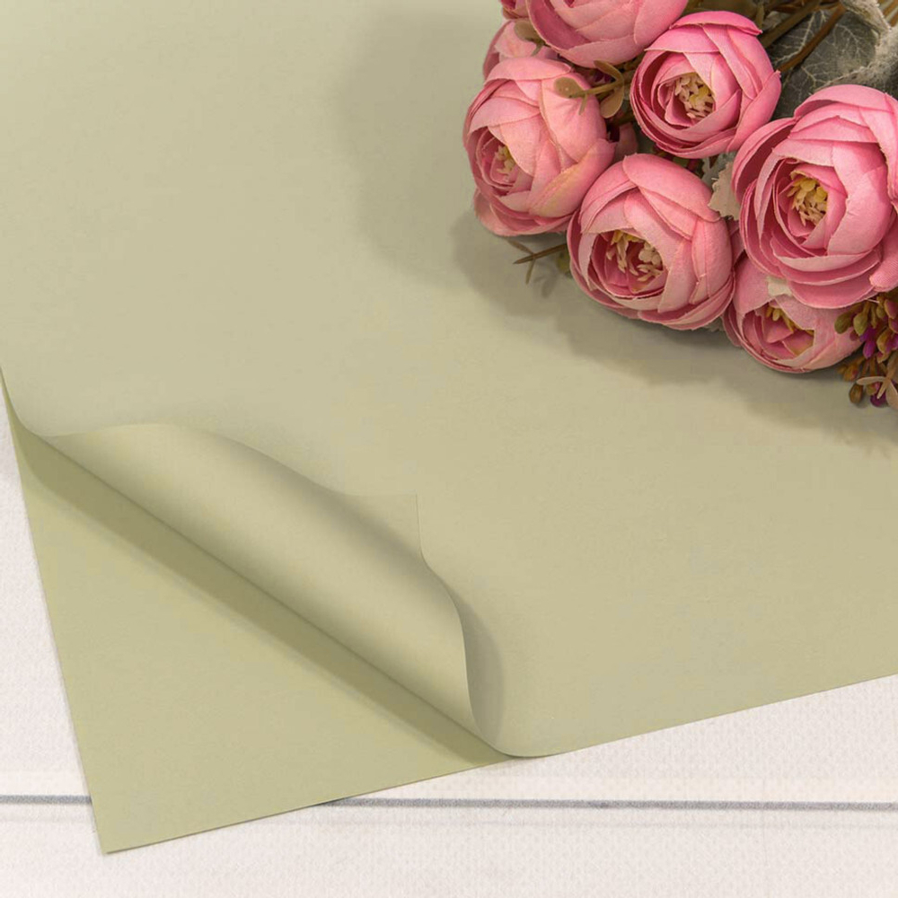 Пленка В листах 20 шт 60 х 60 см "Корейская" (Бежевый)