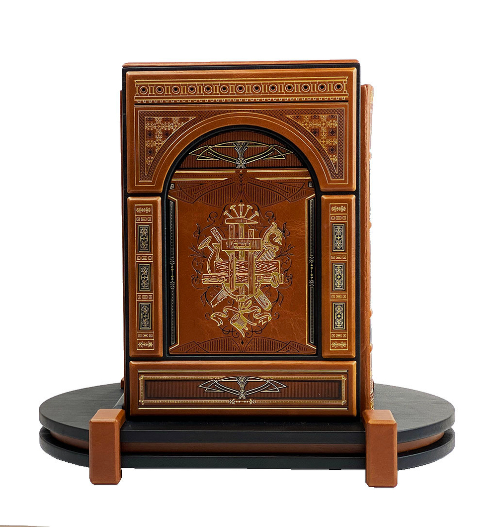 Полная школа строительного искусства. В 3-х томах на подставке.