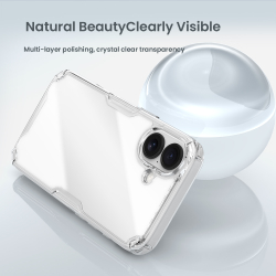 Прозрачный усиленный чехол для смартфона iPhone 17, серия Nature TPU Pro от Nillkin
