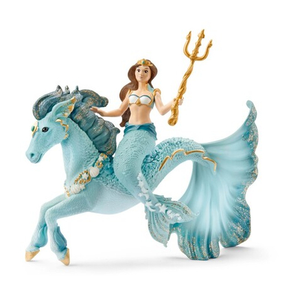 Schleich S 70594 — Набор Schleich Bayala русалка Эйела на подводной лошади