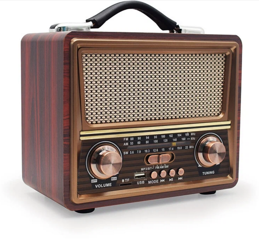 Радиоприемник в стиле ретро +MP3 плеер Raiseng R-2055Bluetooth