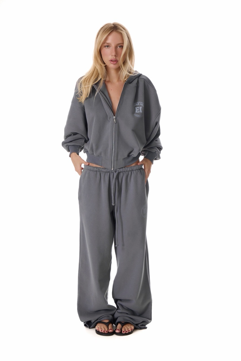 GRAY HUDI MINI CLUB ESME