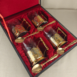 Чайный набор на 4 персоны "Эксклюзив"