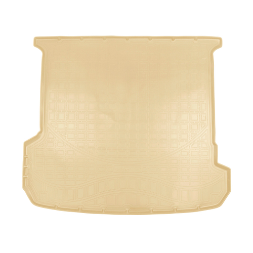 Коврик в багажник Norplast/Unidec для Audi Q7 в кузове 4M (2015-) Бежевый, 5 мест, полиуретан, арт.NPA00-T05-773-B