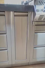 Тумба для соусов, маринадов, масла и приправ, нержавеющая сталь, 90x44x61 см, Ontario, KuhniGrill