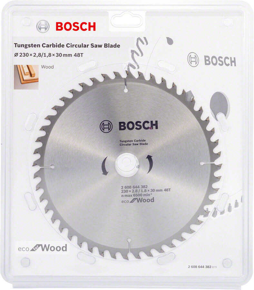 Пильный диск Eco for wood 230X30-48T 2608644382