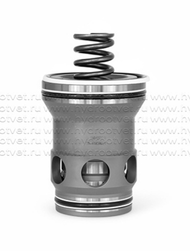 LC63B20D7X/V - Логический клапан (патрон) Ду63, соотношение площадей B = 14.3:1 (кольцо = 7%), давление открытия 2 бар, D = c демпфером, уплотнение V = FKM