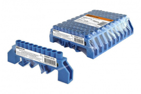 Шина "N" нулевая в изоляторе на DIN-рейку 8х12мм 10 групп TDM SQ0801-0078