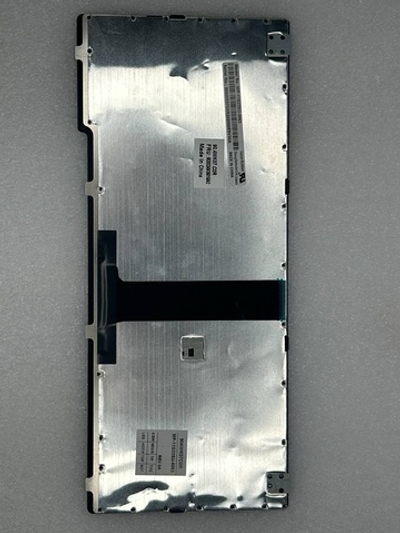 Верхняя панель с клавиатурой (топкейс) для ноутбука Lenovo K3011 раскладка - русская, без подсветки, черная, без отпечатка пальца (90202249), оригинал