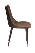 Стул Joe, бархат коричневый 12