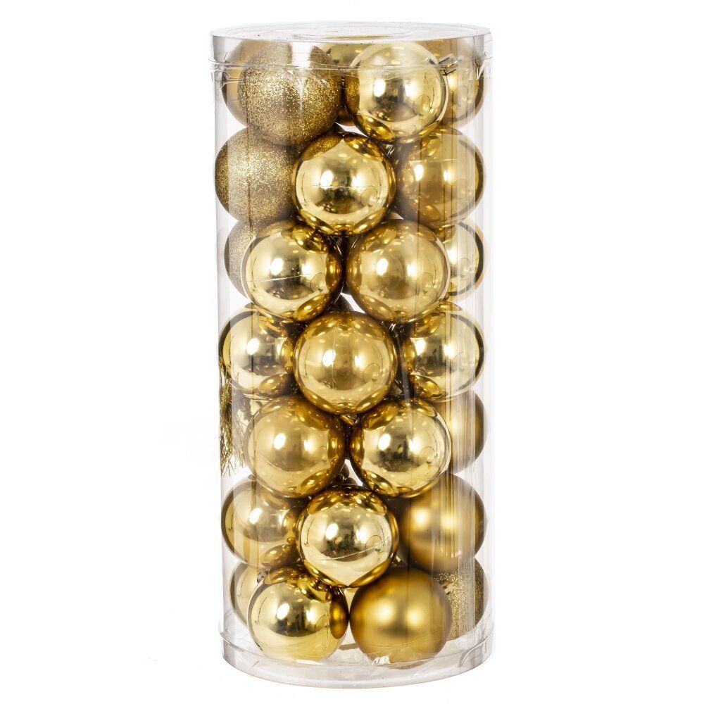 GAEM Набор из 35шт Украшение новогоднее "Шар", D 6 см, L16 W16 H36 см