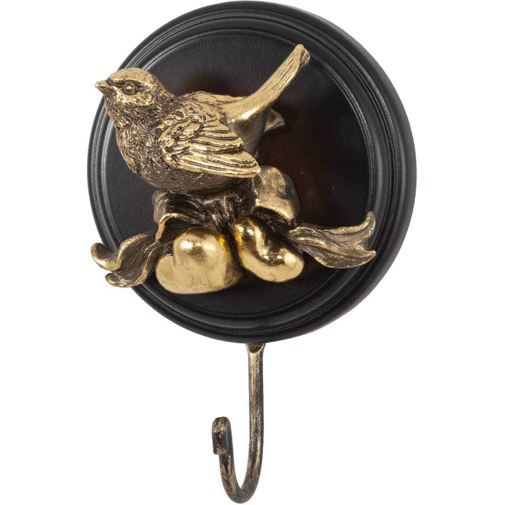 Настенный крючок Нежность Бронза