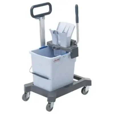 Vileda: УльтраСпид Про Ведро 25л с тунельным отжимом на платформе с ручкой 149158