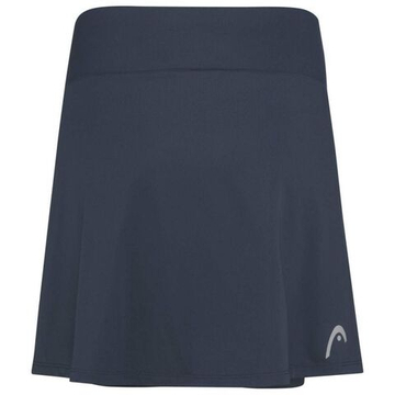 Теннисная юбка Head Club Basic Skort Long - небесный